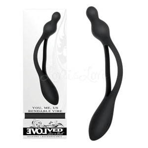 Evolved You, Me, Us Bendable Vibe Double Vibrator Love Is Love Buy In Singapore Sex Toys u4ria adult toys