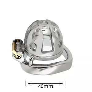 Small Stainless Steel Chastity Cock Cage For Men