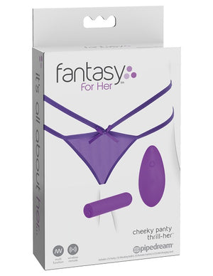 Fantasy For Her Cheeky Panty Thrill-Her Purple