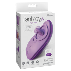 Fantasy For Her Her Silicone Fun Tongue Purple buy in Singapore LoveisLove U4ria