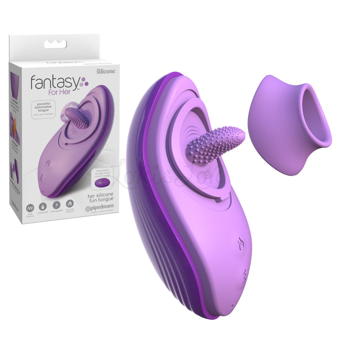 Fantasy For Her Her Silicone Fun Tongue Purple