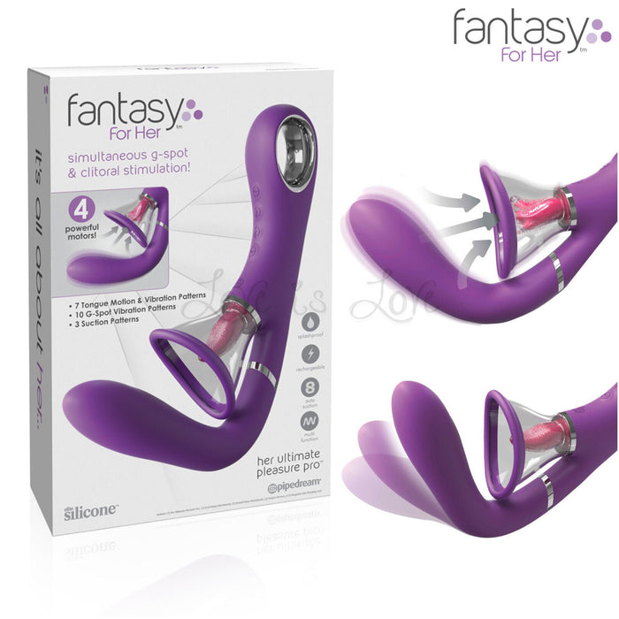 Fantasy For Her Her Ultimate Pleasure Pro Simultaneous G-Spot & Clitoral Stimulation