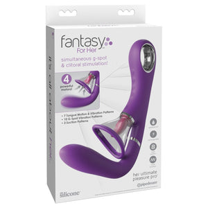 Fantasy For Her Her Ultimate Pleasure Pro Simultaneous G-Spot & Clitoral Stimulation Buy in Singapore LoveisLove U4Ria 