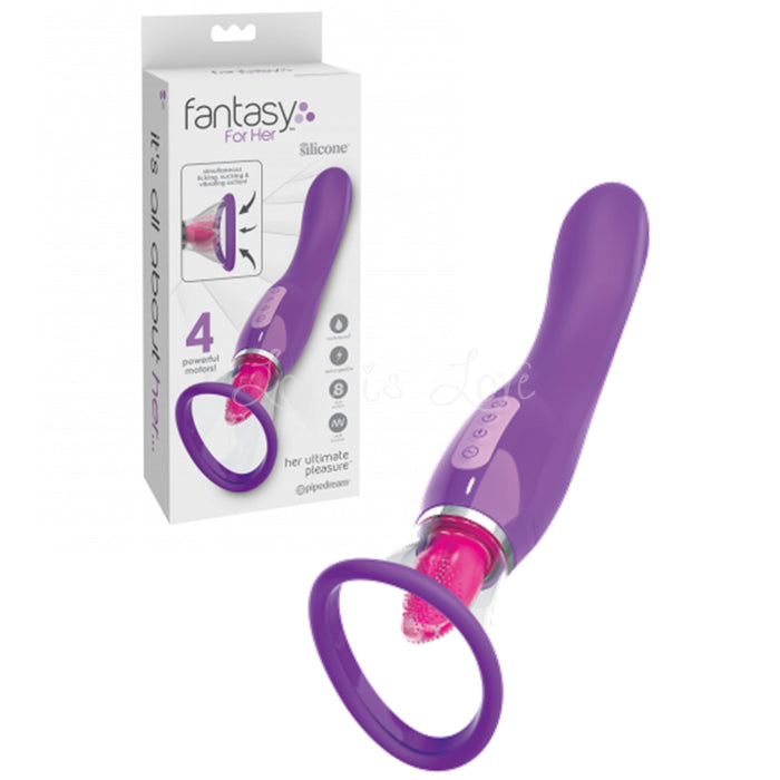 Fantasy For Her Her Ultimate Pleasure Oral Sex Simulator With Suction and G-Spot Vibrator [Multi Award Winner]