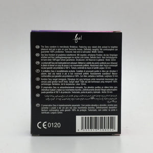 Feel Sexy Studded Flavored condom 3pcs Buy in Singapore LoveisLove U4Ria 