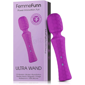 Femme Funn Ultra Wand 8 Inch Pink or Purple buy in Singapore LoveisLove U4ria