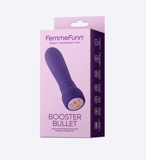 FemmeFun Booster Bullet  Powerful and Small Sex Toy Bullet With Magnetic Charging Case