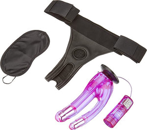 Fetish Fantasy Series Crotchless Vibrating Double Penetrator (Valentine's Day Sales)