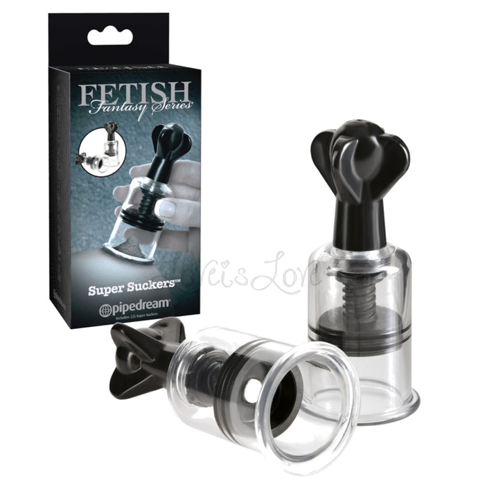 Fetish Fantasy Series Limited Edition Super Nipple Suckers Black