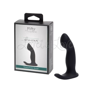 Fifty Shades of Grey Sensation Rechargeable P-Spot Vibrator in Black Buy in Singapore LoveisLove U4Ria