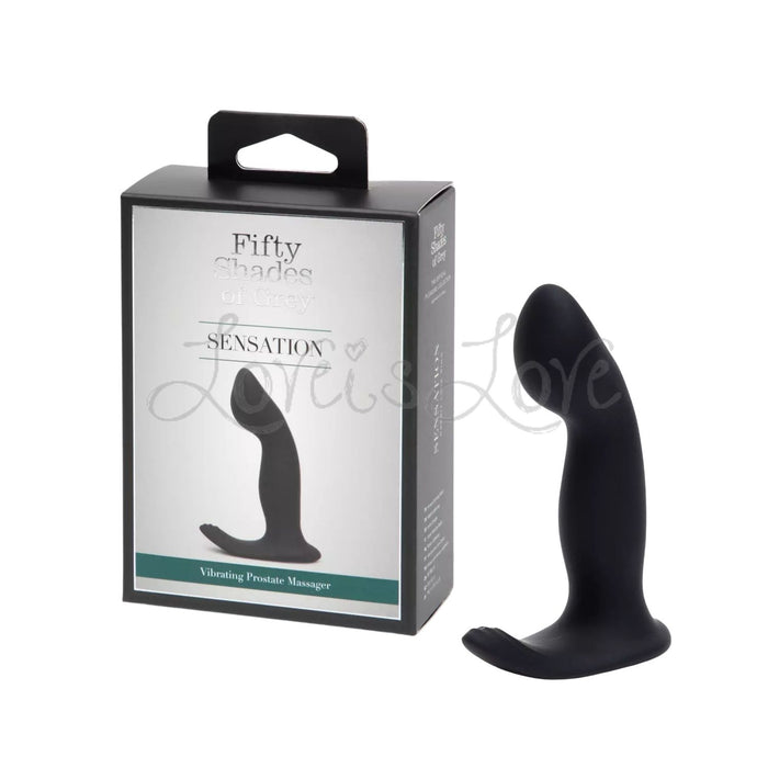 Fifty Shades of Grey Sensation Rechargeable P-Spot Vibrator in Black