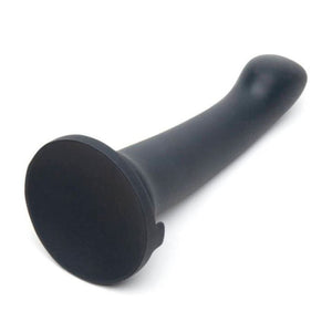 Fifty Shades Of Grey Feel It Baby Silicone G-Spot Dildo 7 Inch Black buy in Singapore LoveisLove U4ria