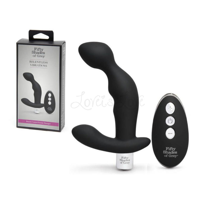 Fifty Shades Of Grey Relentless Vibrations Remote Control Prostate Massager