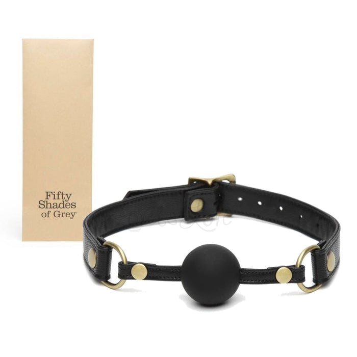 Fifty Shades of Grey Bound to You Ball Gag Black