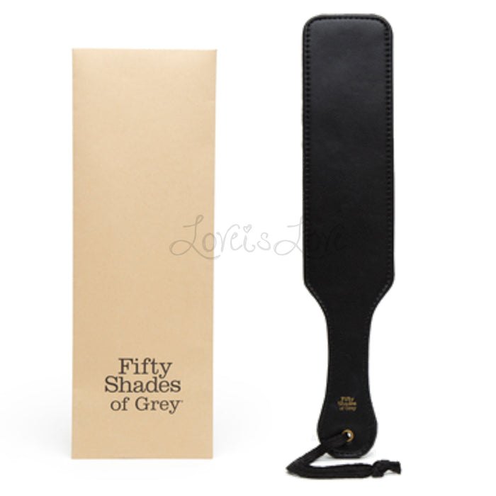 Fifty Shades of Grey Bound to You Paddle Black 15 Inch