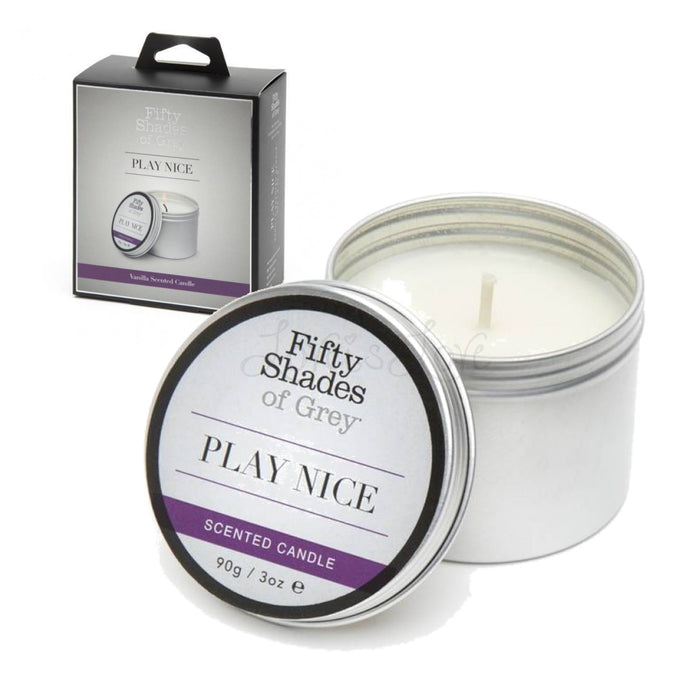 Fifty Shades of Grey Play Nice Vanilla Candle 90 G 3 OZ