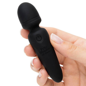 Fifty Shades of Grey Sensation Rechargeable Mini Wand Vibrator love is love buy sex toys singapore u4ria