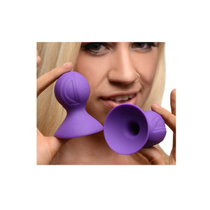 Frisky Violets Silicone Nipple Suckers buy in Singapore LoveisLove U4ria