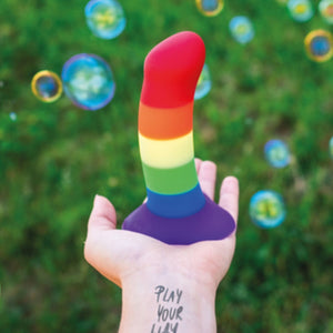 Fun Factory Stubs Amor Dildo in Rainbow (Limited Edition) Buy in Singapore LoveisLove U4Ria