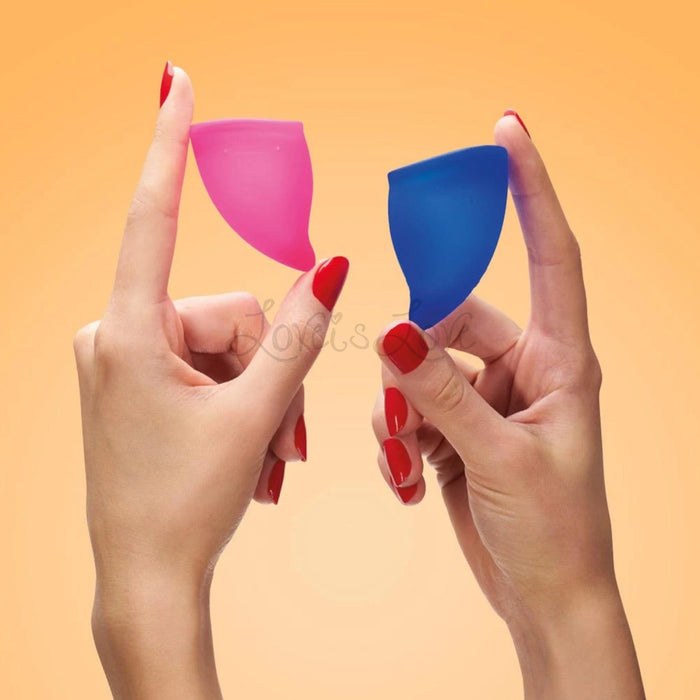 Fun Factory Menstrual Cup Explore Kit (Pink & Ultramarine) or Size A (Turquoise) or Size B (Grape)