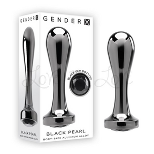 Gender X Black Pearl Aluminum Anal Plug Buy in Singapore LoveisLove U4ria
