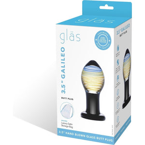 Glas Galileo Butt Plug Dildos - Glass/Ceramic/Metal Glastoy 