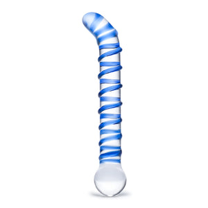 Glas Mr. Swirly G-spot Glass Dildo 6.5 Inch buy in Singapore LoveisLove U4ria