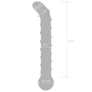 Glas Mr. Swirly G-spot Glass Dildo 6.5 Inch buy in Singapore LoveisLove U4ria