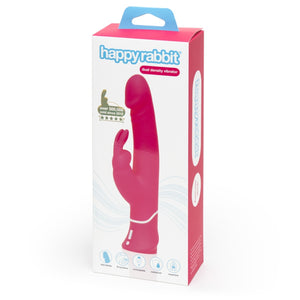 Happy Rabbit Realistic Dual Density Rabbit Rechargeable Vibrator Pink Buy in Singapore LoveisLove U4Ria 