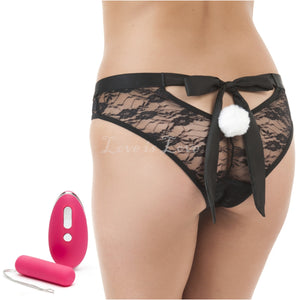 Happy Rabbit Remote Control Knicker Vibrator One Size or Plus Size Buy in Singapore LoveisLove U4Ria 