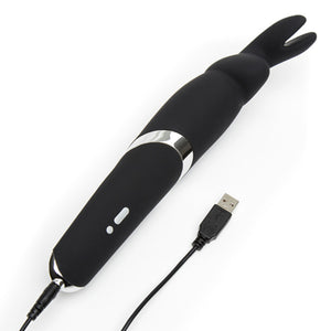 ​Happy Rabbit Rechargeable Wand Vibrator Black Buy in Singapore LoveisLove U4ria 