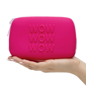 Happy Rabbit WOW Small Silicone Zipper Storage Case Pink Buy in Singapore LoveisLove U4ria 