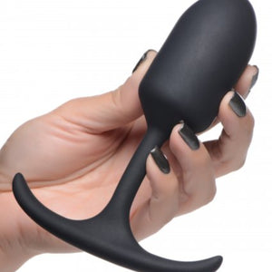 Heavy Hitters Premium Silicone Weighted Anal Plug Small or Medium or Large or XL