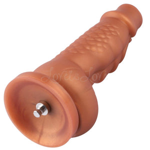 Hismith 8.1" Squamule Silicone Dildo With KlicLok System For Hismith Premium Sex Machine love is love buy sex toys in singapore u4ria loveislove