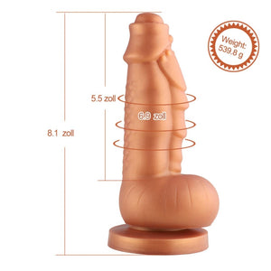 Hismith 8.1" Squamule Silicone Dildo With KlicLok System For Hismith Premium Sex Machine love is love buy sex toys in singapore u4ria loveislove