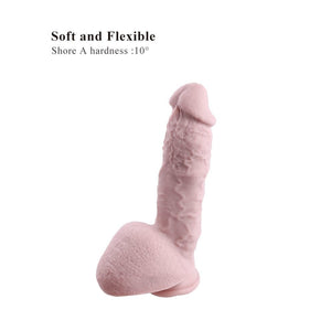 Hismith 9 Inch Huge Silicone Dildo for Hismith Sex Machine with Quick Air Connector  6.5 Inch Insertable Length Flesh Buy in Singapore LoveisLove U4ria 