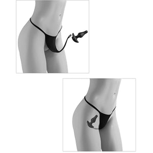 Hookup Panties Remote Bowtie Bikini With Butt Plug & Bullet + Remote Buy in Singapore LoveisLove U4Ria 