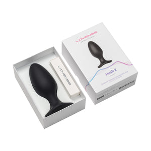 Lovense Hush 2 App-Controlled Wearable Butt Plug (1 or 2.25 inch diameter) [Authorized Dealer] Buy in Singapore LoveisLove U4Ria New