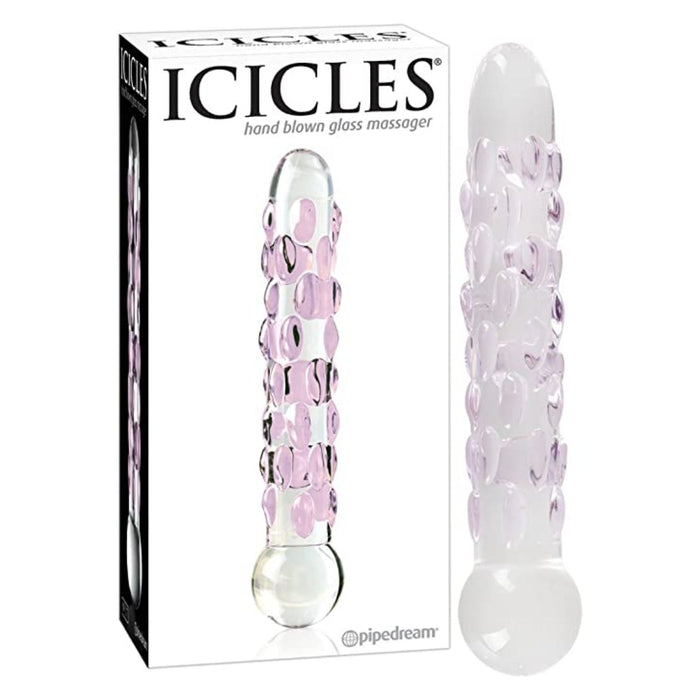 Icicles No. 7 Hand Blown Glass Massager
