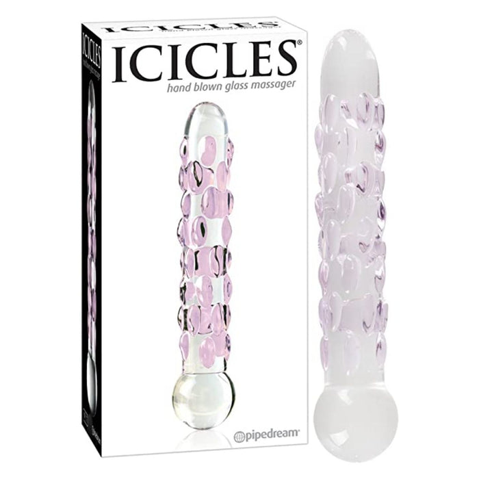 Icicles No. 7 Hand Blown Glass Massager