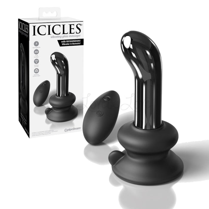 Icicles No. 84 Remote Control Rechargeable Anal Plug