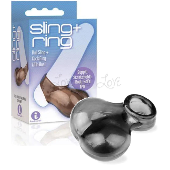 Icon Brands The 9's Ball Sling and Cock Ring