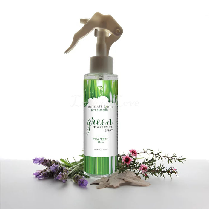 Intimate Earth Green Tea Tree Oil Toy Cleaner Spray 125 ML 4.2 FL OZ