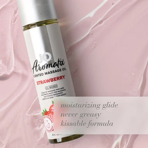 Aromatix Strawberry Scented Massage Oil buy at LoveisLove U4Ria Singapore