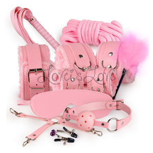 Japan Garden Super Instant SM 10 Pieces BDSM Bondage Set Pink Buy in Singapore LoveisLove U4Ria