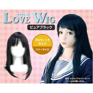 Japan A One Love Wig Pure Black Buy in Singapore LoveisLove U4Ria 