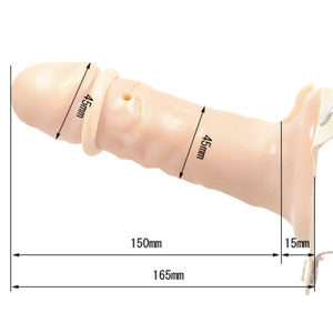 Japan Hollow Medical Grade Silicone Strap On - With Easy Slip On