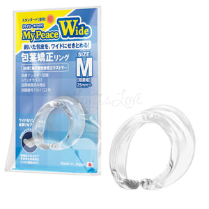 Japan SSI My Peace Wide Foreskin Correction Ring Standard For Day Use Medium  buy in Singapore LoveisLove U4ria