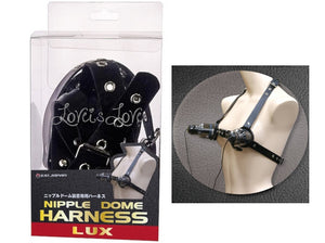 Japan SSI Nipple Dome Harness Lux Black