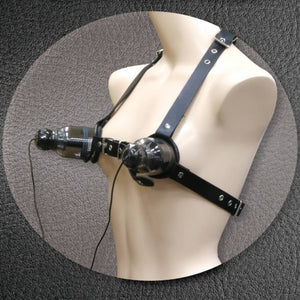 Japan SSI Nipple Dome Harness Lux Black